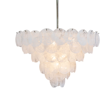 LUNA Quartz Crystal Chandelier 36