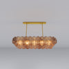 LUNA Quartz Dining Chandelier 55