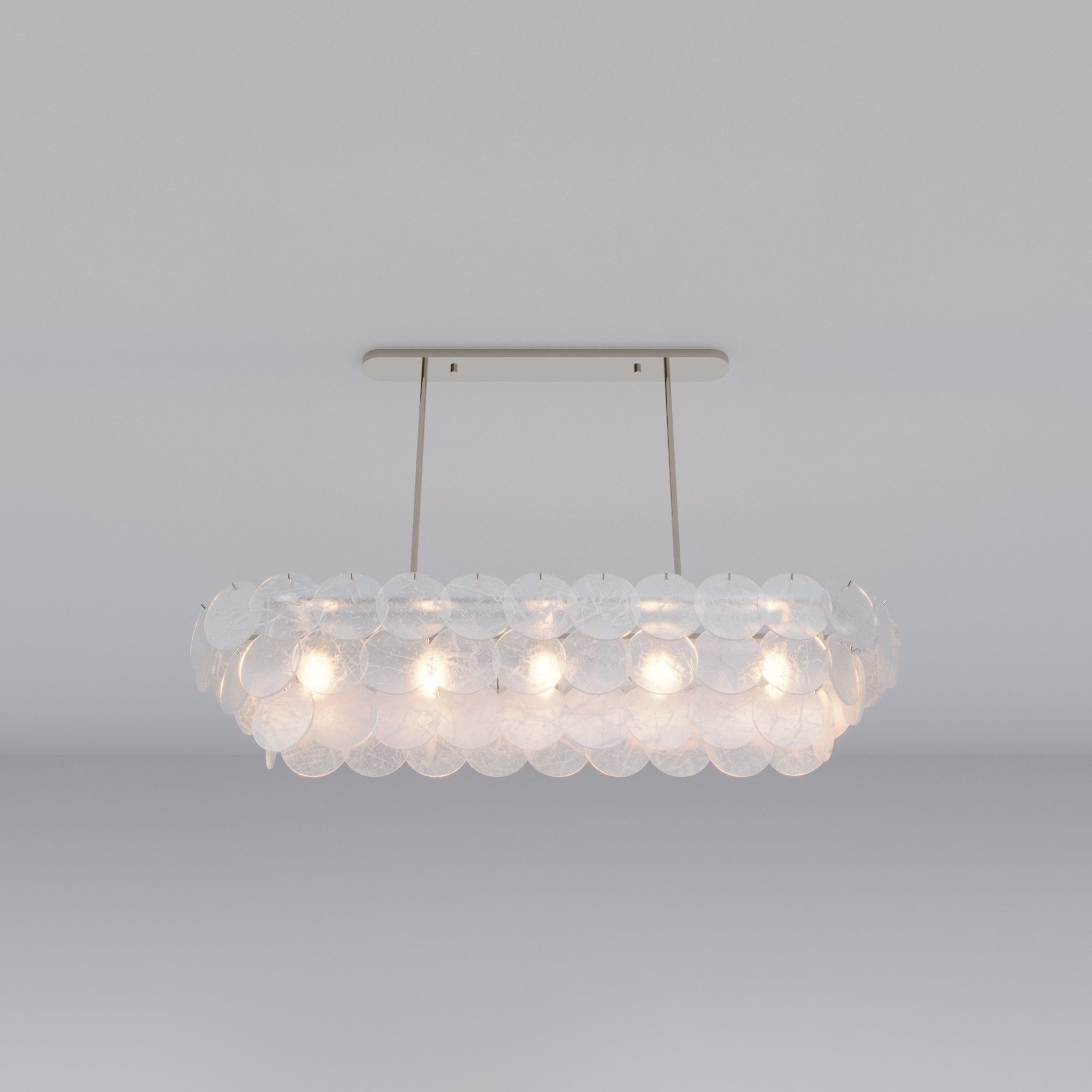 LUNA Quartz Dining Chandelier 55