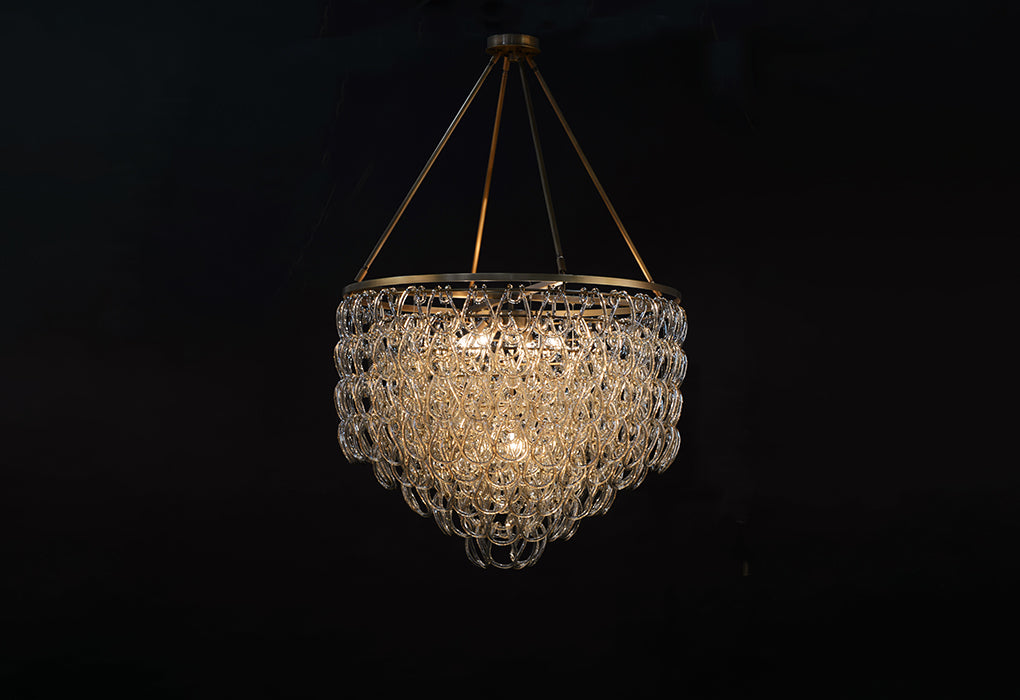 Gold Lucky Bag Chandelier For Living Room Bedroom Bedside Corridor  Staircase Home Decoration Accessories LED Lighting Lamps - AliExpress