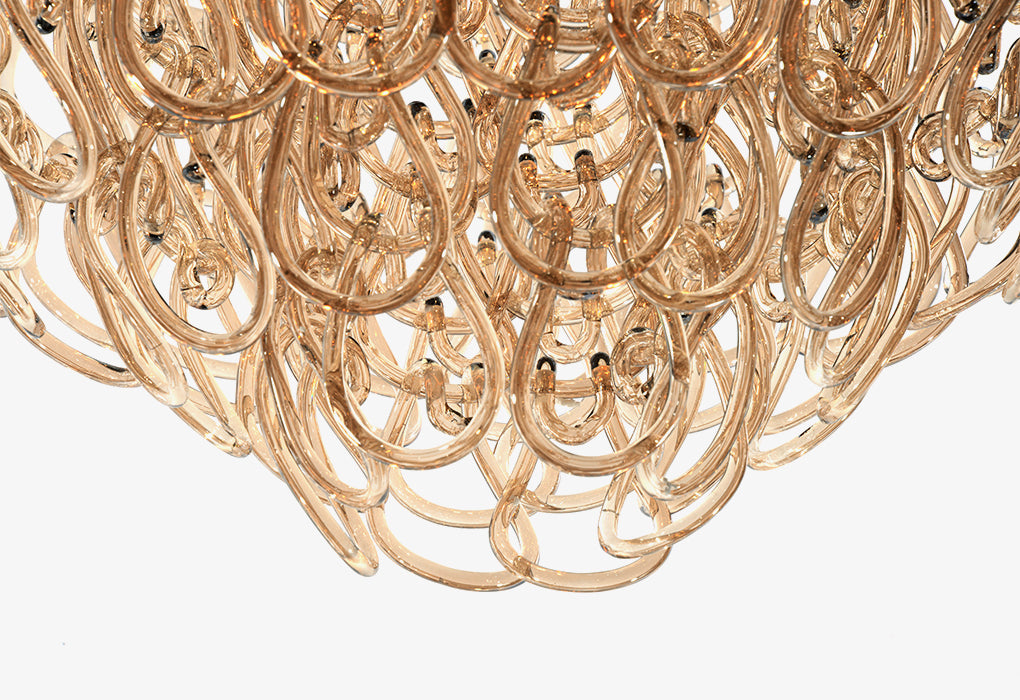 TESSA Glass Cristale Piccolo Chandelier