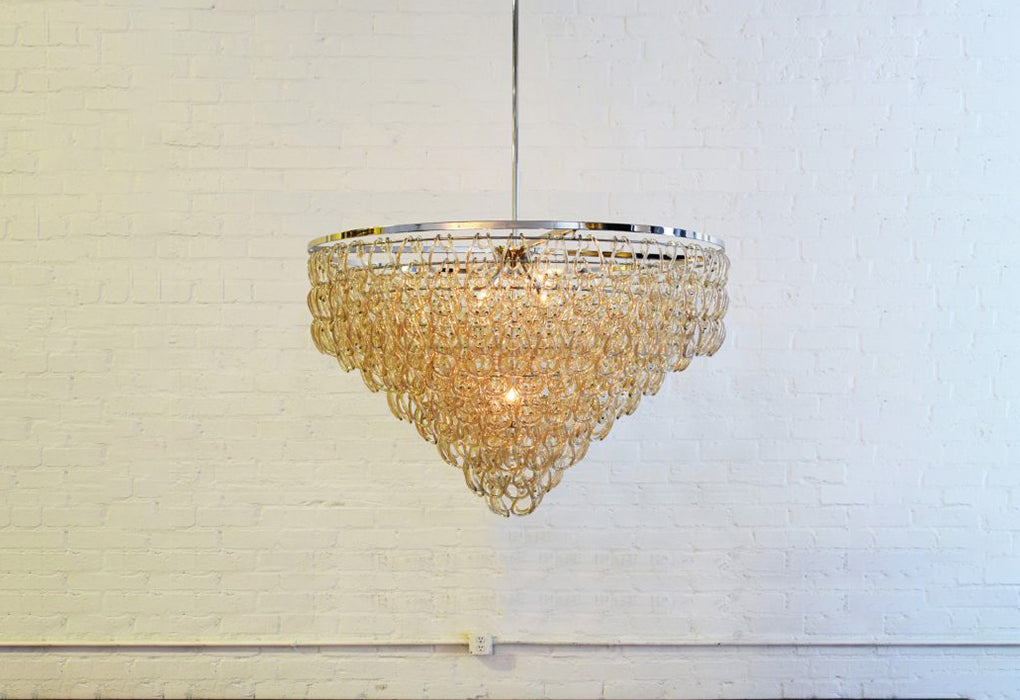 TESSA Glass Cristale Piccolo Chandelier