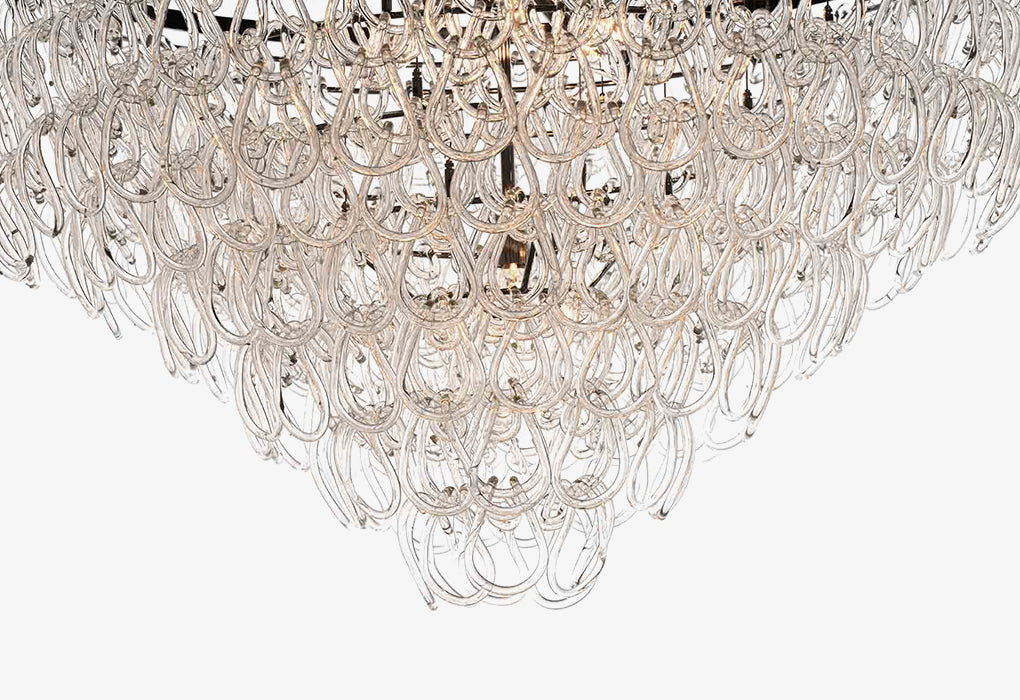 TESSA Glass Cristale Piccolo Chandelier