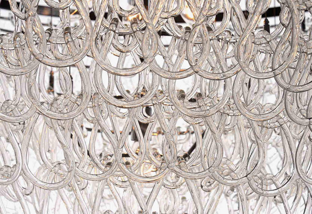 TESSA Glass Cristale Piccolo Chandelier